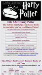 Mobile Screenshot of lifeafterharrypotter.com